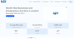 Desktop Screenshot of londonentrepreneursnetwork.com