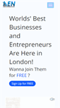 Mobile Screenshot of londonentrepreneursnetwork.com